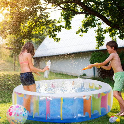 Inflatable PVC Swimming Pool Outdoor Bathtub for Summer, Safe and ...