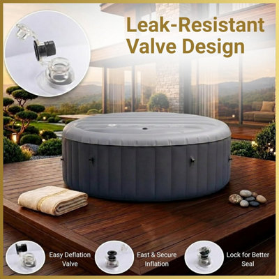 Inflatable Round Bladder Fits All Round Hot Tubs from 4 People up to 140cm