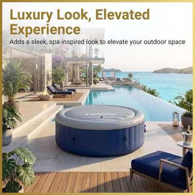 Inflatable Round Bladder Fits All Round Hot Tubs from 4 People up to 140cm