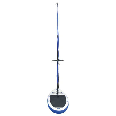 Inflatable Stand Up Boardwith Sail Set Blue and White