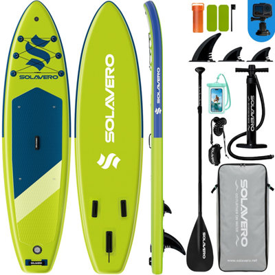 INFLATABLE STAND UP PADDLE WITH ACCESSORIES INCLUDED, 323CM SUP BOARD ...