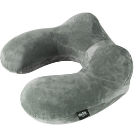 Inflatable Travel Pillow  - grey