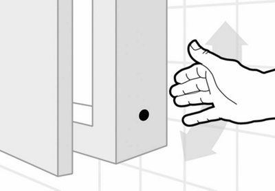 Infra Red On/Off Sensor Switch Leyton Lighting LLSENS Mirror Cabinet Wave Switch