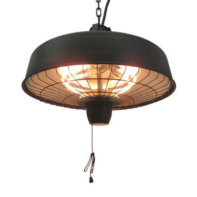 Infrared Halogen Electric Patio Warmer Adjustable Power 1000/2500W - 3