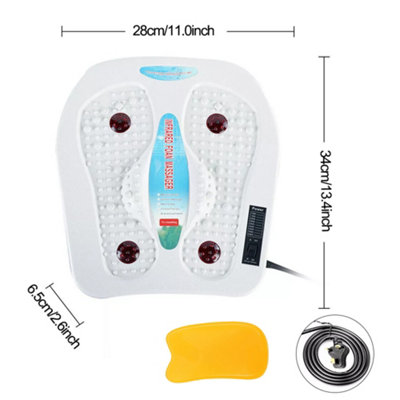 infrared vibration foot massager HoMedics Portable Back Massage Cushion with Heat, Black main image 1