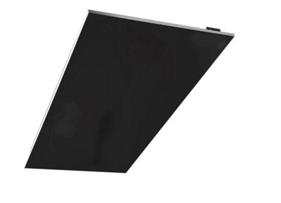 Infrared Heater "Lotus Range" 800W, Black, 1200x600mm, ceiling mountable