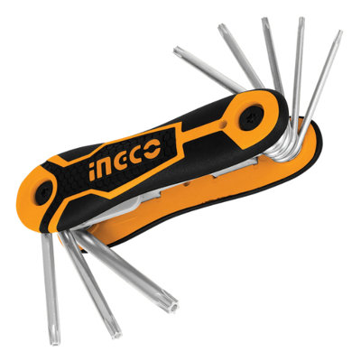 Ingco 8 in 1 Portable Folding Torx Key