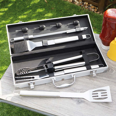 InGenious 11 Piece BBQ Tool Set with Carry Case