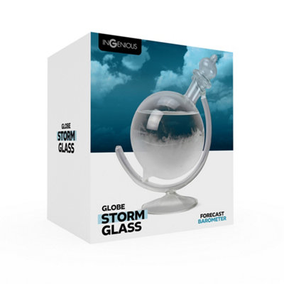 InGenious Glass Storm Globe Desk Accessory - 3