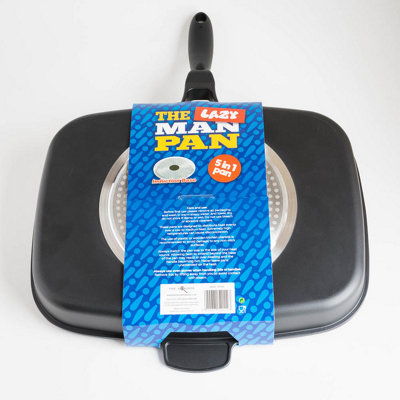 InGenious Lazy Man Non-Stick 5 Section Frying Pan