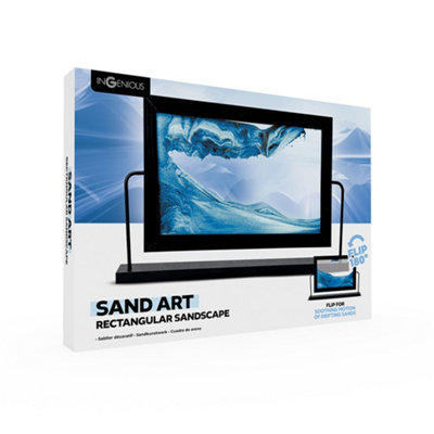InGenious Square Shaped Sand Art with Black Frame - 3
