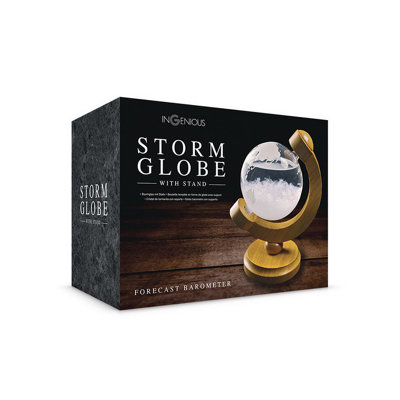Ingenious Storm Globe Ornament With Stand