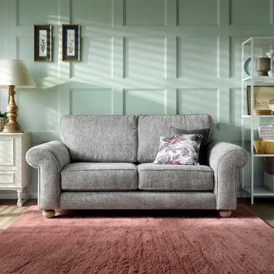 Ingrid 2 Seater Sofa in Ash Grey