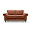 Ingrid 2 Seater Sofa in Burnt Orange