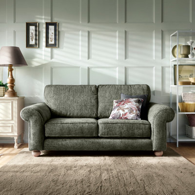 Ingrid 2 Seater Sofa in Rifle Green