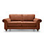 Ingrid 3 Seater Sofa in Burnt Orange
