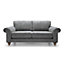 Ingrid 3 Seater Sofa in Steel Grey