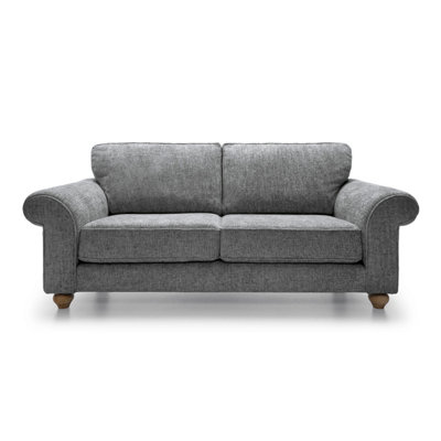 Ingrid 3 Seater Sofa in Steel Grey