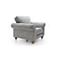 Ingrid Collection Armchair in Ash Grey