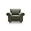 Ingrid Collection Armchair in Rifle Green