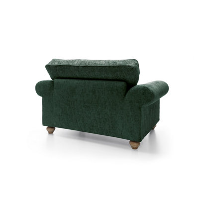 Emerald green store cuddle chair