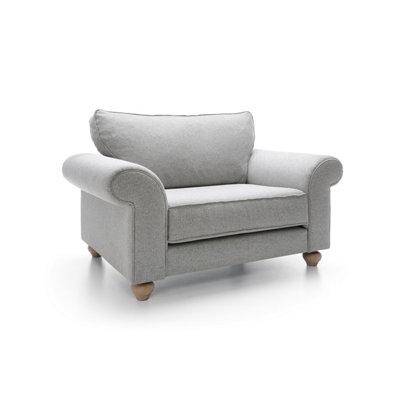 Light grey cuddle chair new arrivals