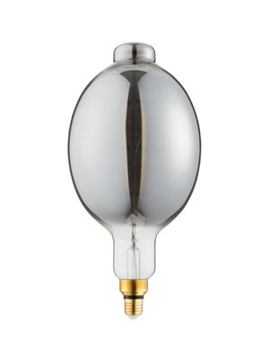Inlight BT180 6w LED E27 Filament Vintage 4000k Bulb Smoke Lamp Smoke ...