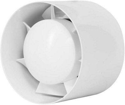 Inline Extractor Fan 100mm / 4" Ventilator Exhaust Hose Pipe