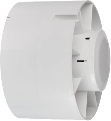 Inline Extractor Fan 125mm / 5" with Timer Duct Exhaust