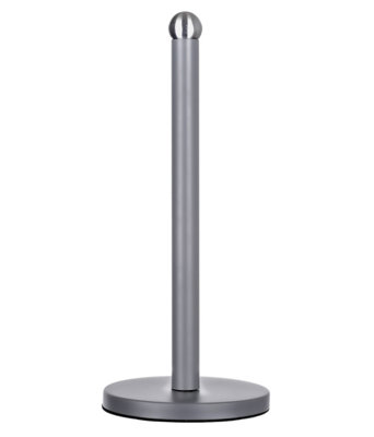 Innoteck Essentials Kitchen Paper Towel Holder - Matt Grey.
