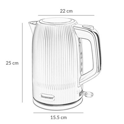 Concept - Bollitore Elettrico, Volume 1,7 L, Con Controllo Della - Foto 10
