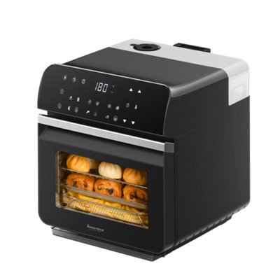 Innoteck Kitchen Pro 11L Digital Steam Air Fryer Oven - 9 Presets in 3 Modes- Real Steam (800W) , Air Fry , Steam+Air Fry (1550W)