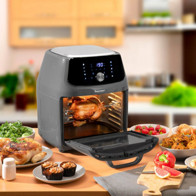 Air fryer dehydrator rotisserie best sale