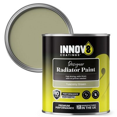 Innov8 Coatings Designer Radiator Paint - Tuscany Green - 750 ml ...
