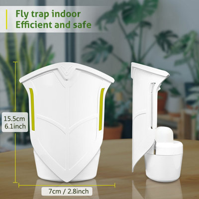 Insect Fly Trap Light, New USB Rechargeable Insect Light Trap for Fruit ...