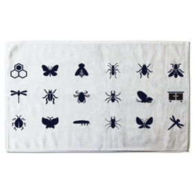Insect icons (Bath Towel) / Default Title