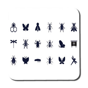 Insect icons (Coaster) / Default Title