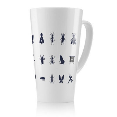 Insect icons Designer Latte Mug, Stunning Designer mug fit for any home ...