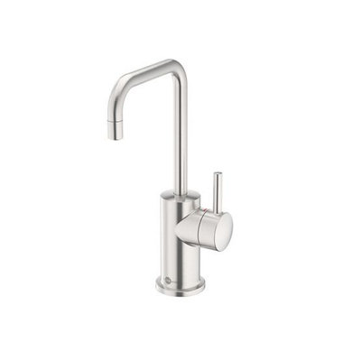 InSinkErator Moderno FH3020-UK Brushed Stainless Steel Instant Filtered Steaming Hot Water Kitchen Side Tap