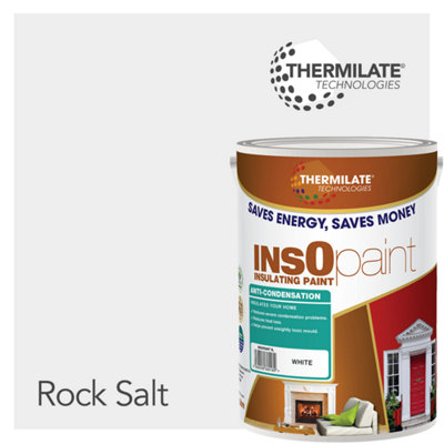 InsOpaint Anti Condensation Paint - Stops Condensation on Interior Walls & Ceilings - Rock Salt