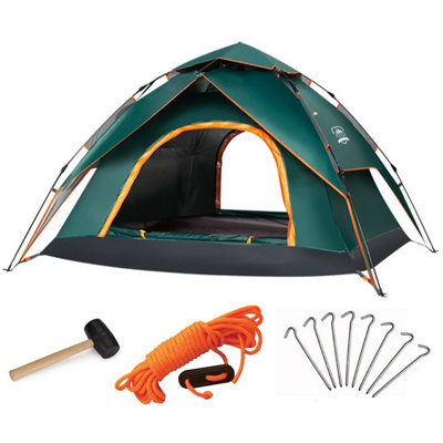 Instant 4 Man Pop Up Dome Tent