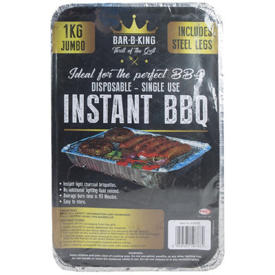 Disposable bbq b&q sales