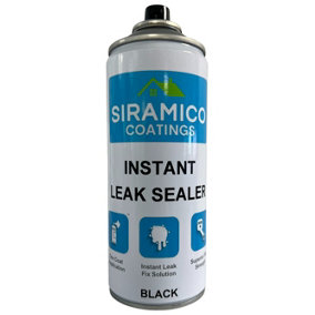 Instant Leak Sealer Black - 400ml - Waterproof Sealant Spray