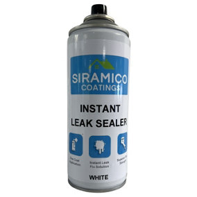 Instant Leak Sealer White - 400ml - Waterproof Sealant Spray