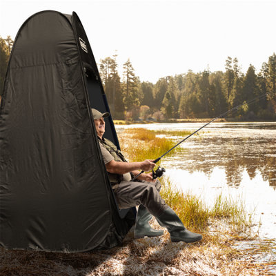 Instant Pop Up Privacy Tent Black