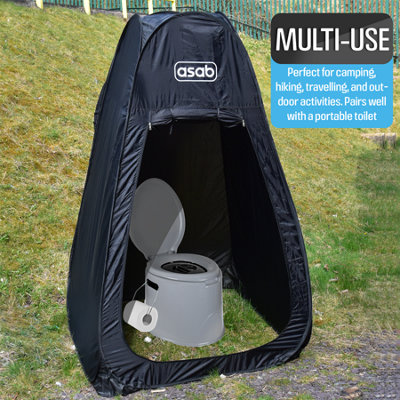 Instant Pop Up Privacy Tent Black