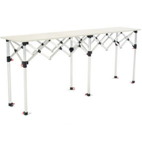 Instant Shelter 3m Concertina Table With Blow Moulded Top