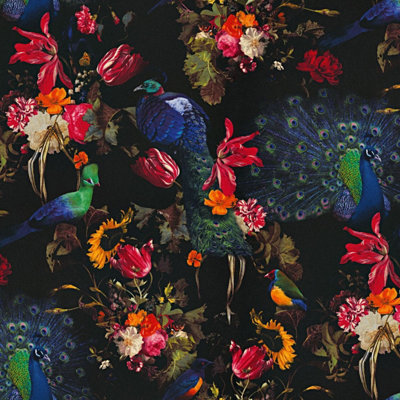 Instawalls Peacock Wallpaper Multi Erismann 6371-15