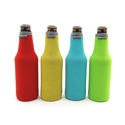 Insulated Drinks Bottle Sleeves Coolies Koozies (4-Pack) for Alcopops etc