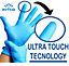 Intco Synguard Nitrile Exam Gloves -  Extra Large - Blue 100 pack Powder/Latex Free - Medical Grade